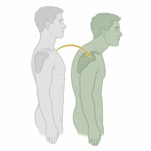 Shoulder Protraction movement illustration