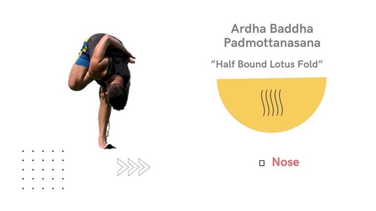 Ardha Baddha Padmottanasana