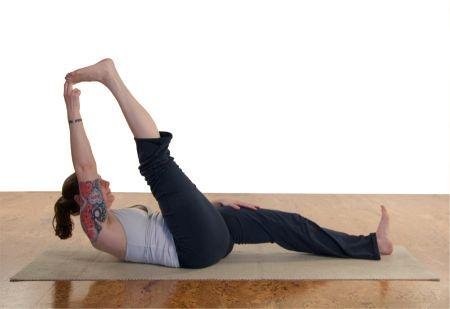 Supta Padangusthasana (Reclined Hand to Toe)
