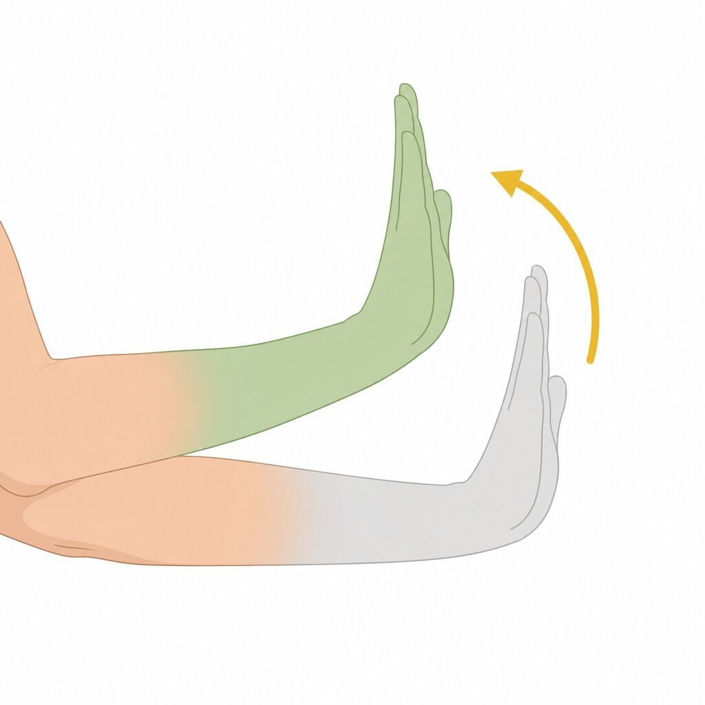 Wrist Extension movement illustration