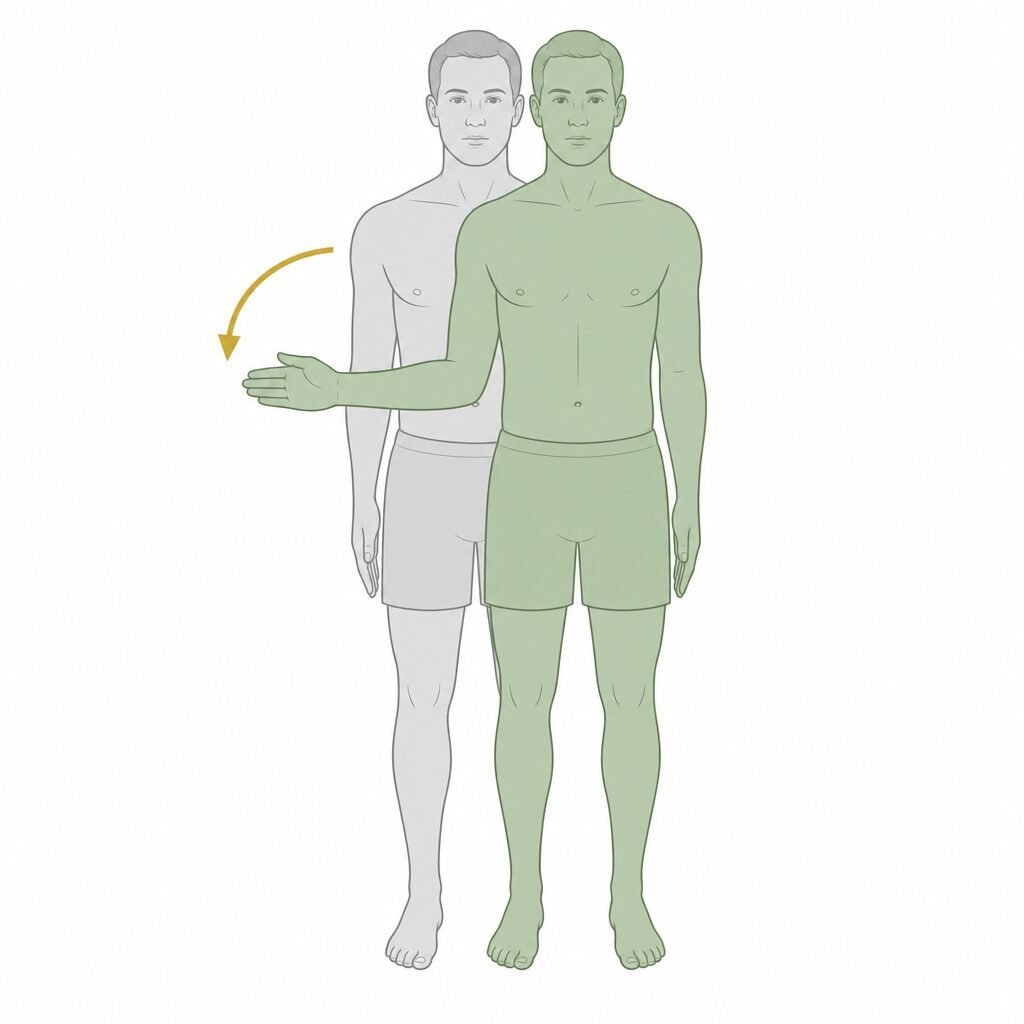 Shoulder External Rotation movement illustration