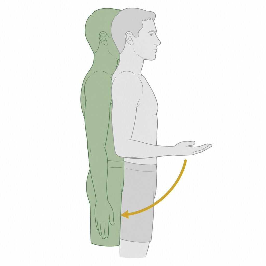 Elbow Extension movement illustration