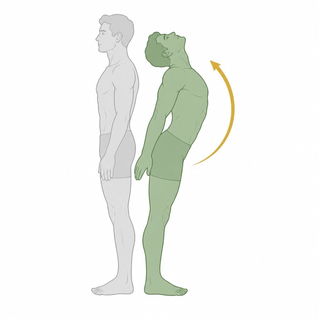Spine Extension movement illustration