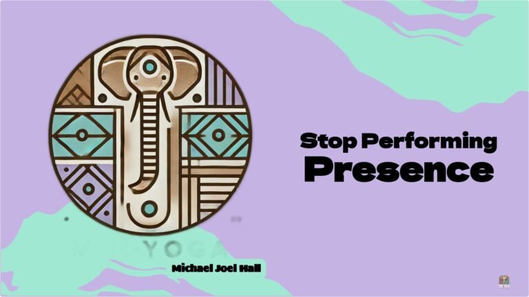 A Teacher on Their Phone During Yoga Class? That's Not Okay... or is it?